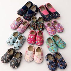 Copa Cop Dětské Textilní capáčky Barefoot - Šedé Rockets