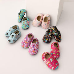 Copa Cop Dětské Textilní capáčky Barefoot - Šedé Rockets