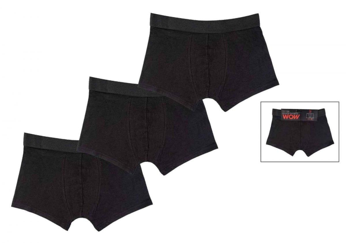 Pánské bavlněné boxerky - 3 kusy